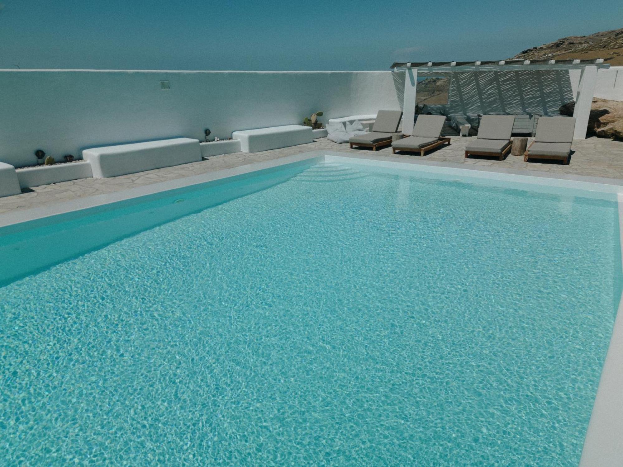 Mykonos Supreme Comfort Suites & Villas Калафатіс Екстер'єр фото